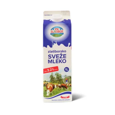 Mleko Uht Zlatiborsko 2.8%mm 1 L
