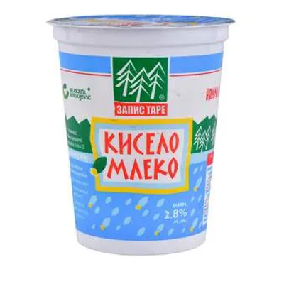 Kiselo Mleko Zapis Tare 2.8% Casa 380 g