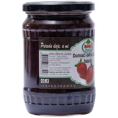Extra Dzem Od Jagoda Boki Food 700 g