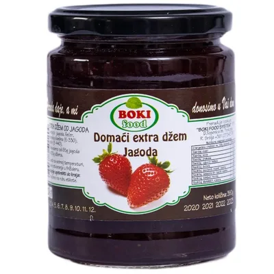 Extra Dzem Od Jagoda Boki Food 380 g