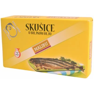 Skusica Malibu U Jestivom Ulju 125 g