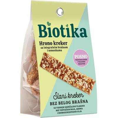 Krekeri Biotika Sazrnevljem Hrono 100 g