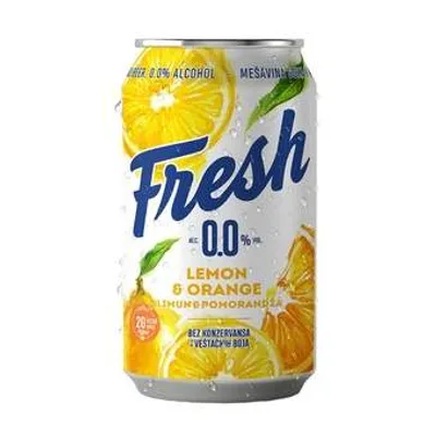 Pivo Bezalk. Fresh Limun&pomorandža Limenka 330 ml