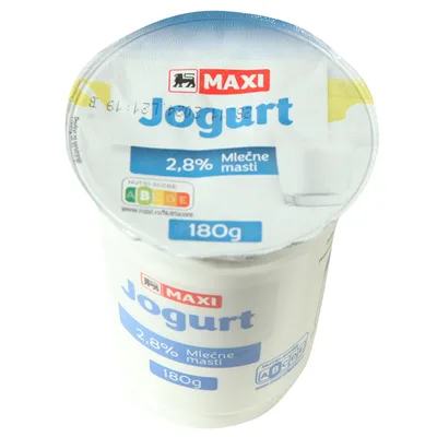 Jogurt 2.8%mm Maxi 180 g