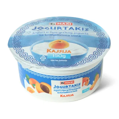 Grcki Jogurt Kajsija Maxi 150 g