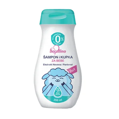 Baby Šampon Becollino Dahlia 500 ml
