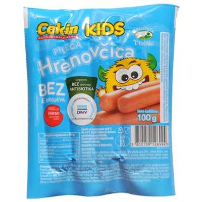 Cekin Viršla Pileća Kids Bez E Brojeva 100 g