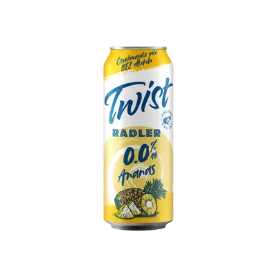Lav Pivo Bezalkoholno Twist Ananas Limenka 500 ml