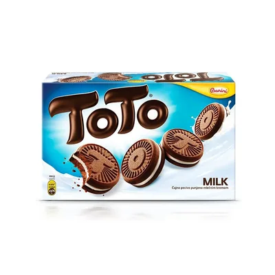 Keks Toto Milk Banini 220 g
