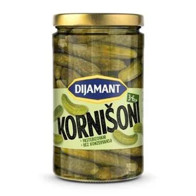 Dijamant Krastavci Kornisoni 670 g