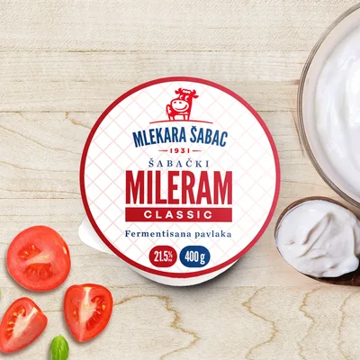 Mileram Cl. 21.5% Mlekara Sabac 400 g