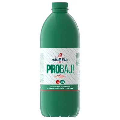 Fermentisani Proizvod Od Mleka Probiotik 1%mm Probaj Mlekara Šabac 1,5 kg