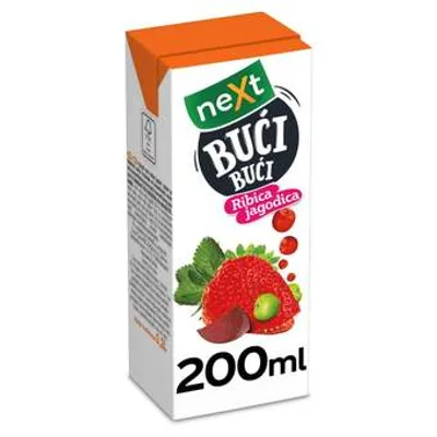 Next Voćni Napitak Bući Jagoda Jabuka I Cvekla 200 ml