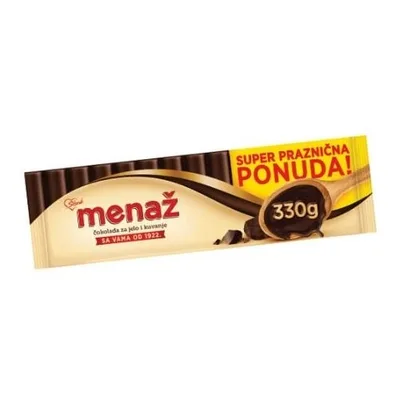Cokolada Za Kuvanje Menaz 330 g