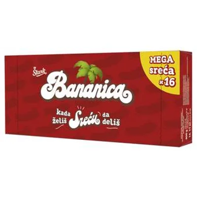 Štark Čokolada Krem Bananica 400 g