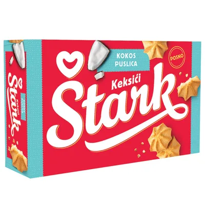 Štark Keks Čoko Keksići Kokos 220 g