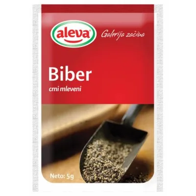 Biber Mleveni Crni Aleva 5 g