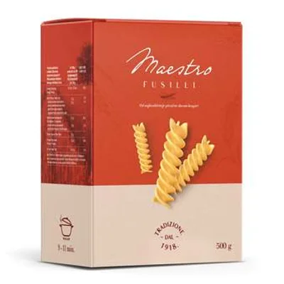Testenina Fusilli Maestro Danubius 500 g
