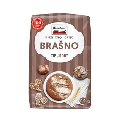 Brasno Danubius Namenskoza Domaci Crni Hleb 900 g