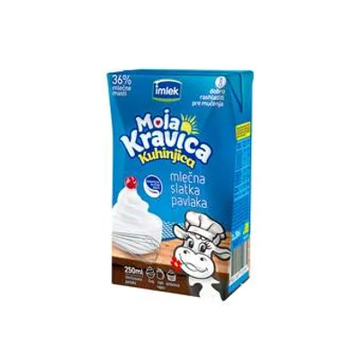 Imlek Pavlaka Slatka Kravica 36%mm Moja Kravica 250 ml