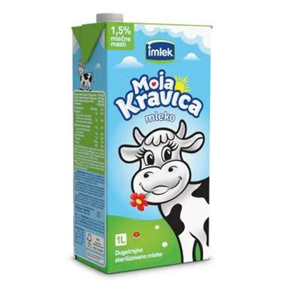 Moja Kravica Mleko Kravica 1,5% Mm Tb Imlek 1 L
