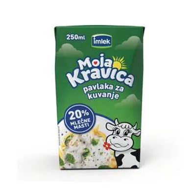 Moja Kravica Pavlaka Za Kuvanje Kravica 20% Mm Tb Imlek 250 ml