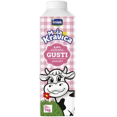 Moja Kravica Jogurt 2.8% Gusti Pet Imlek 1,5 kg