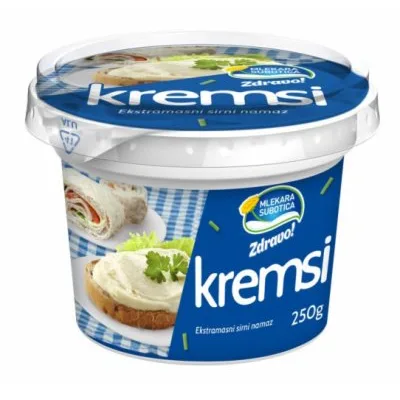 Zdravo Sirni Namaz Kremsi Imlek 250 g