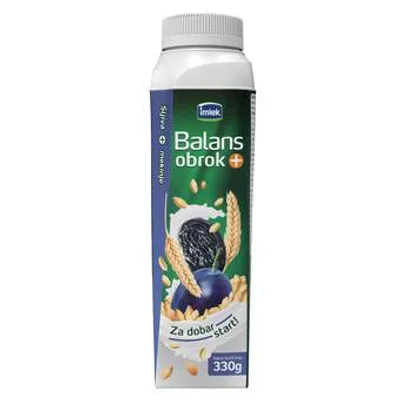 Imlek Jogurt Balans Plus Obrok Šljiva Žitarice Tt 330 g