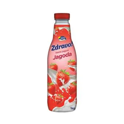 Zdravo Vocni Jogurt Jagoda Pet 1 kg