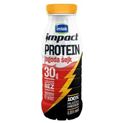 Imlek Protein Jagoda Sejk Pet 300 ml
