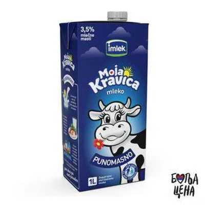 Imlek Mleko Moja Kravica Punomasno 3.5%mm 1 L