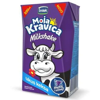 Moja Kravica Milk Shake Keks Tb 235 ml