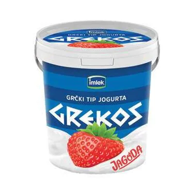 Imlek Jogurt Grekos Jagoda Mlekara Subotica 700 g
