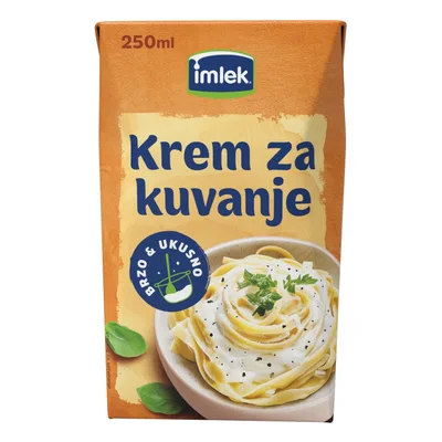 Moja Kravica Imlek Krem Za Kuvanje 20% Masti, Tb 250 ml