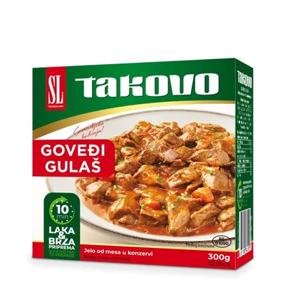 G.J.Govedji Gulas Takovo 300 g