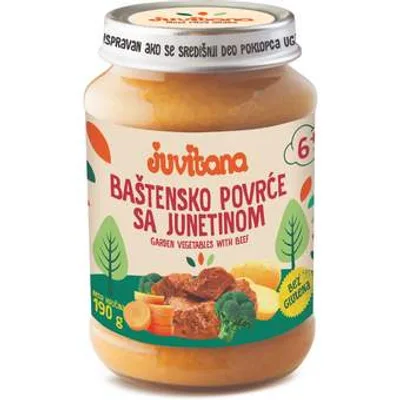 Deč.Kašica Od Baštenskog Povrća Sa Junetinom Juvitana 190 g