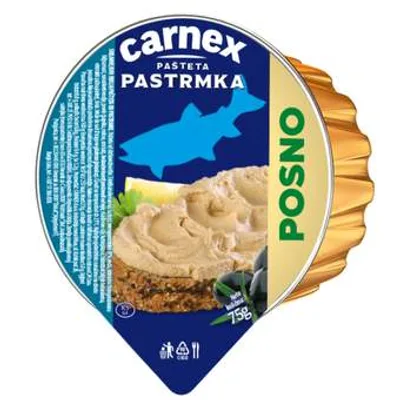 Carnex Pašteta Riblja Od Pastrmke Carn 75 g