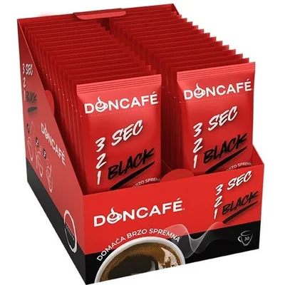 Doncafe Kafa 3 Sec 2 1 Black 8 g
