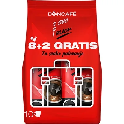 Doncafe Kafa 3sec 2 1 Black 8 2 80 g