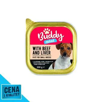 Pašteta za Pse Gov Jetr Buddy 300 g