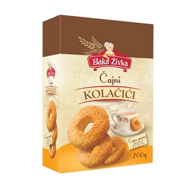 Baka Živka Kolutici Cajni 700 g