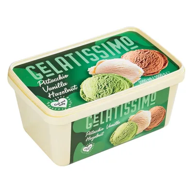 Sladoled Nugat Lesnik Delissimo Eden 500 ml