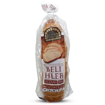 Hleb Beli Zlatna Furuna 500 g