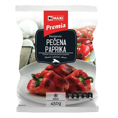 Paprika Fileti Pecena Smrznuta Santa 500 g