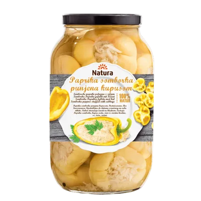 Baka Živka Paprika Somborka Punjena Kupusom K 1,42 kg