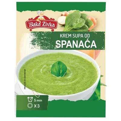 Baka Živka Supa Krem Od Spanaca 63 g