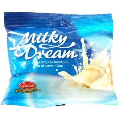Bombone Milky Dream Tvrde Paracinka Silbo 100 g