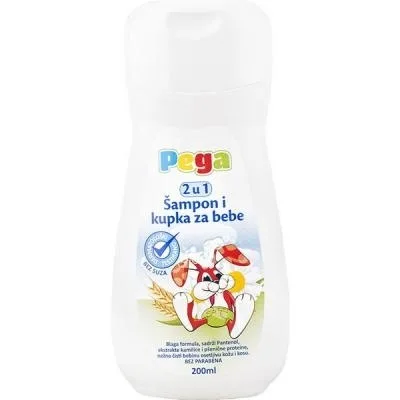 Sampon I Kupka Za Decu 2u1 Pega 200 ml
