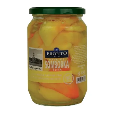 Paprika Fileti Barena Žuta Somborka Pronto 720 ml